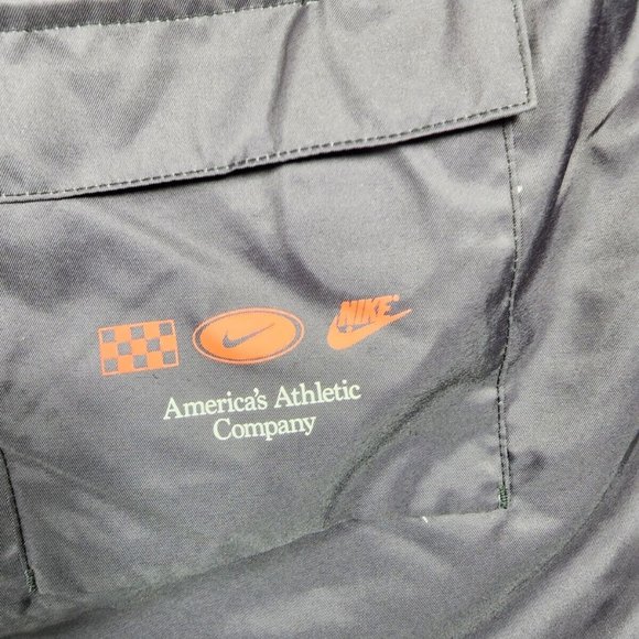 Nike NSW Flow Americana Flame Woven Mesh Lined Shorts Black Men's L DV9628-010 - Picture 6 of 12